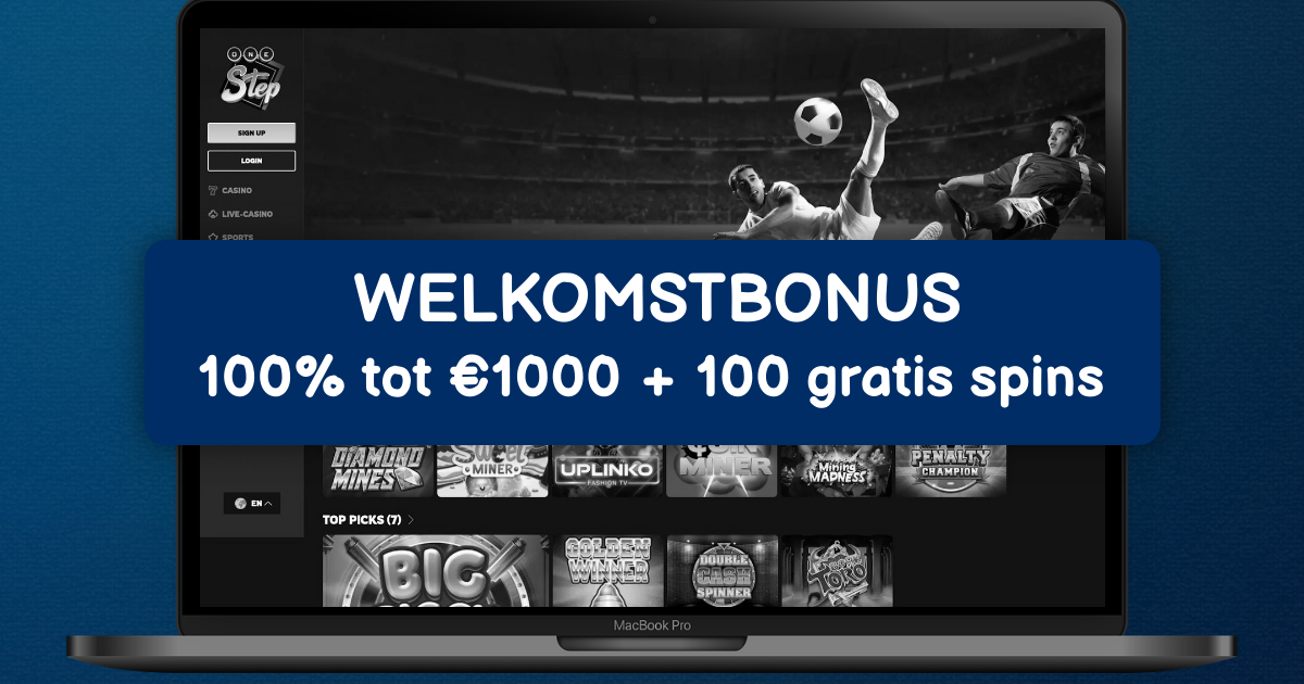 Onestep Casino welcome bonus